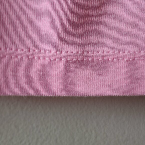 'Talbots' The Talbots Tee Long Sleeve Solid Pink Size LP EUC - Picture 5 of 9